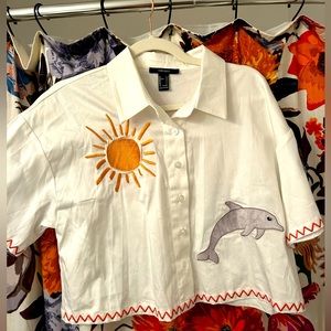 ☀️super cute & fun top☀️